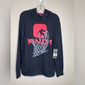 NWT AND1 Men's Basketball Hoodie Pocket Front Size Medium